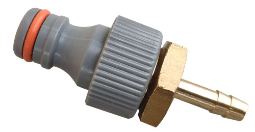 Adapter - 6mm Schlauch auf alle handelsübl.  Anschlüsse