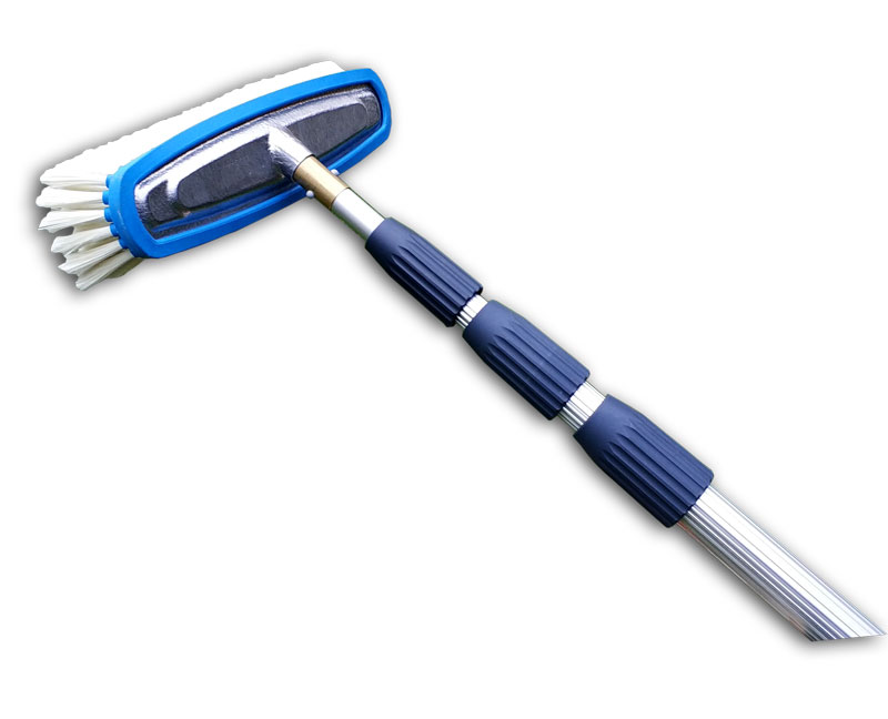 Teleskopstangenset  8m, 25/30cm Bürste