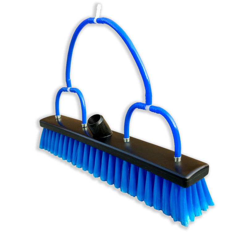 Teleskopstangenset 6m, mit Winkel, 40cmBürste