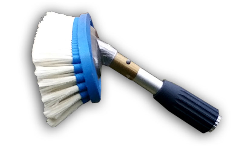 Teleskopstangenset  8m, 25/30cm Bürste